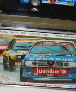 Alternative view of Alfa Romeo Sprint #35 L. Villamil Trofeo Alfa Sprint Europa 1983 - S.Lim. firmado / Lim.Ed. signed - (Ref. 179SIGN43)  1: 43 Kit Car 43