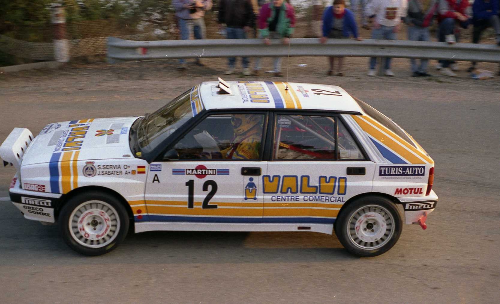 Lancia Delta Integrale #12 S. Servià Rally Catalunya 1990 (Ref. 166DC43) 1:43 Kit Car 43 - Image 3