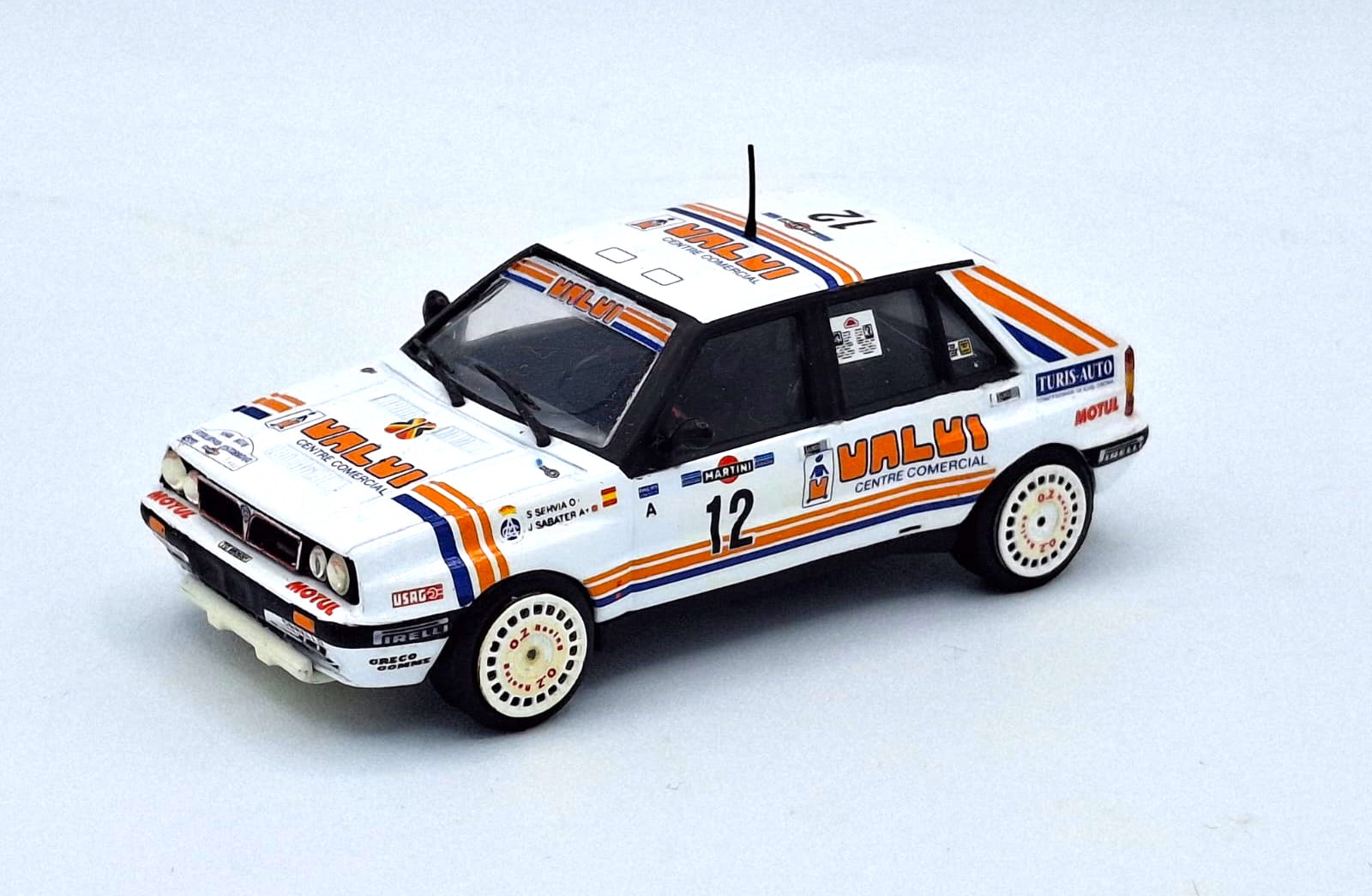 Lancia Delta Integrale #12 S. Servià Rally Catalunya 1990 (Ref. 166DC43) 1:43 Kit Car 43