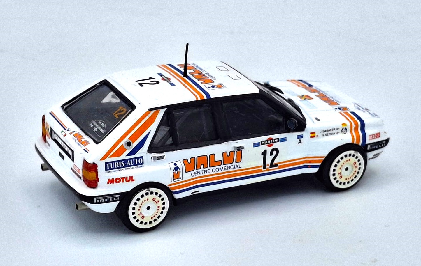 Lancia Delta Integrale #12 S. Servià Rally Catalunya 1990 (Ref. 166DC43) 1:43 Kit Car 43 - Image 2