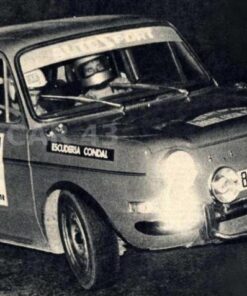 Alternative view of Simca 1000 GT #17 A. Zanini Rally Costa Brava 1971 (Ref. 196DC43)  1:43 Kit Car 43
