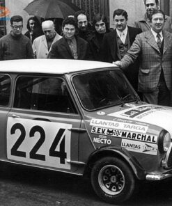 Alternative view of Mini Cooper #224 E. Reverter Rally Monte Carlo 1973 (Ref. 205DC43)  1:43 Kit Car 43