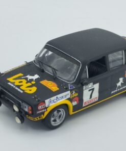 Seat 124 2000 Gr. 5 #7 E. Balcázar Rally 2000 Virajes 1979 (Ref. 210DC43)  1:43 Kit Car 43