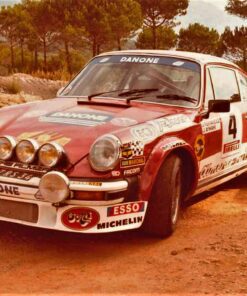 Alternative view of Porsche 911 SC #4 J. Fernández Rally 2000 Virajes 1979 (Ref. 207DC43)  1:43 Kit Car 43