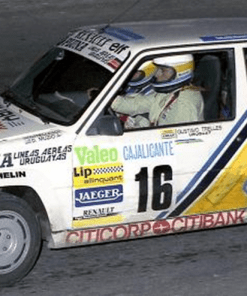 Renault R5 GT Turbo #16 G. Trelles Rally Cajalicante 1987 (Ref. 190DC43) 1:43  Kit Car 43