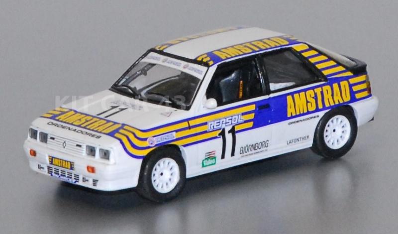 Renault 11 Turbo #11 "Correcaminos" Winner Campeonato España Producción 1987 (Ref. 211DC43) 1:43 Kit Car 43