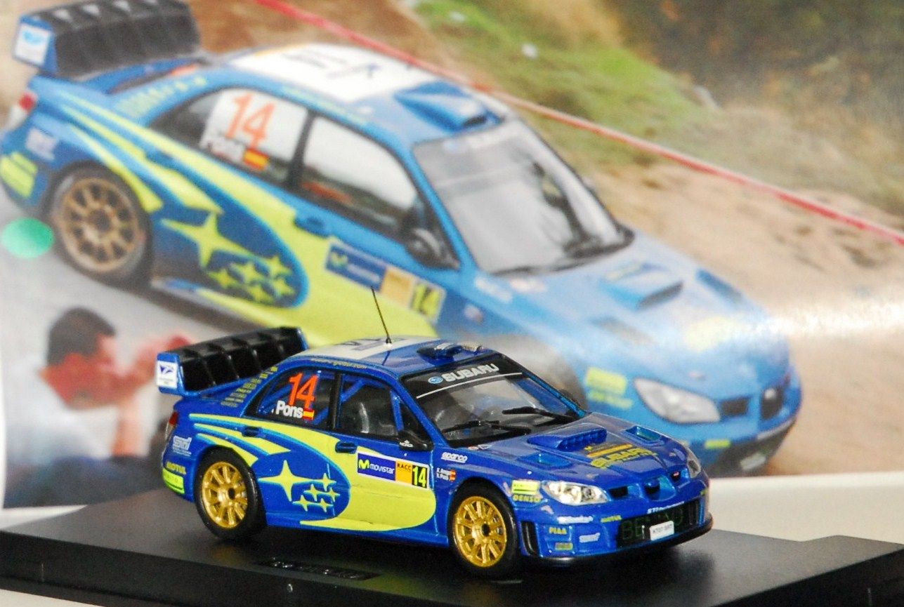 Subaru Impreza WRC #14 X. Pons Rally Catalunya 2007 (Ref. 231DC43) 1:43 Kit Car 43