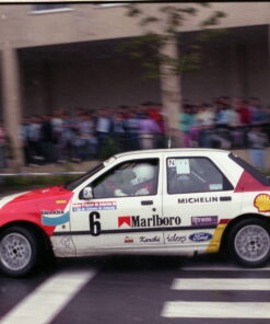 Alternative view of Ford Sierra Cosworth 4x4 #6 J.M. Bardolet Rally Príncipe de Asturias 1989 / Winner Campeonato España Gr. N (Ref. 214DC43)  1:43 Kit Car 43