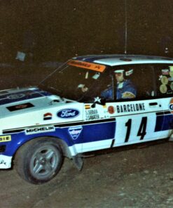Alternative view of Ford Fiesta 1600 #14 S. Servià Rally Monte Carlo 1982 (Ref. 229KC43)  1:43 Kit Car 43
