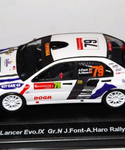 Mitsubishi Lancer Evo IX Gr. N #79 J. Font Rally Suecia 2014 (Ref. 252DC43) 1:43 Kit Car 43