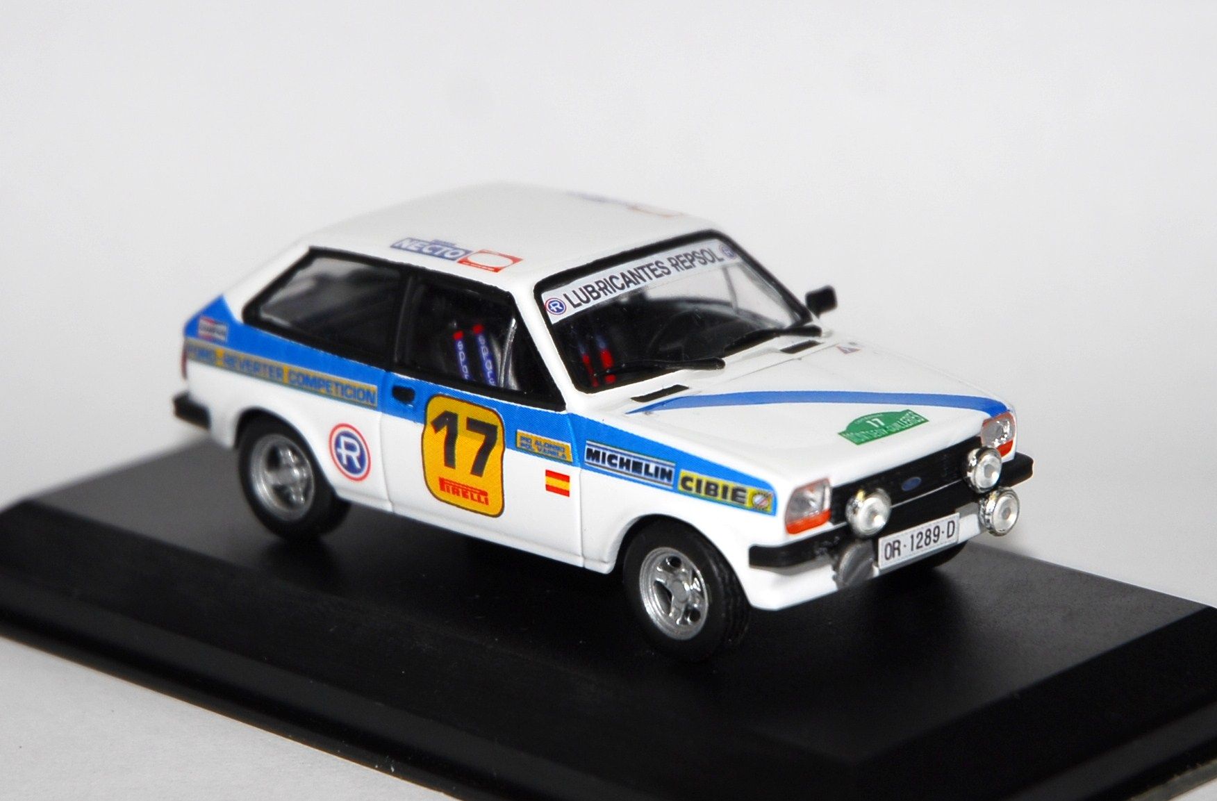 Ford Fiesta 1300 #17 P. Alonso Rally Montseny-Guilleries 1978 (Ref. 260DC43) 1:43 Kit Car 43