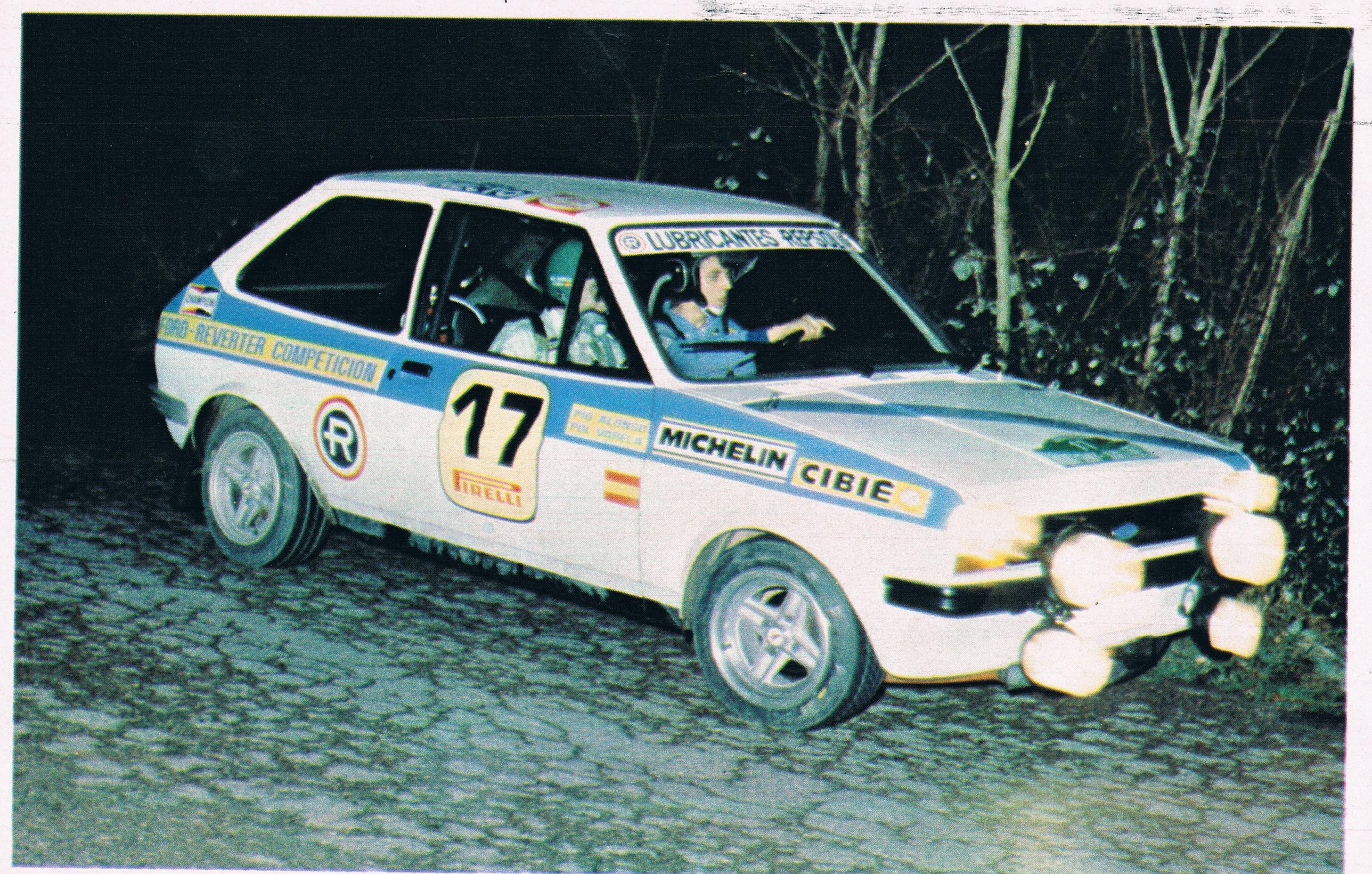 Alternative view of Ford Fiesta 1300 #17 P. Alonso Rally Montseny-Guilleries 1978 (Ref. 260DC43) 1:43 Kit Car 43