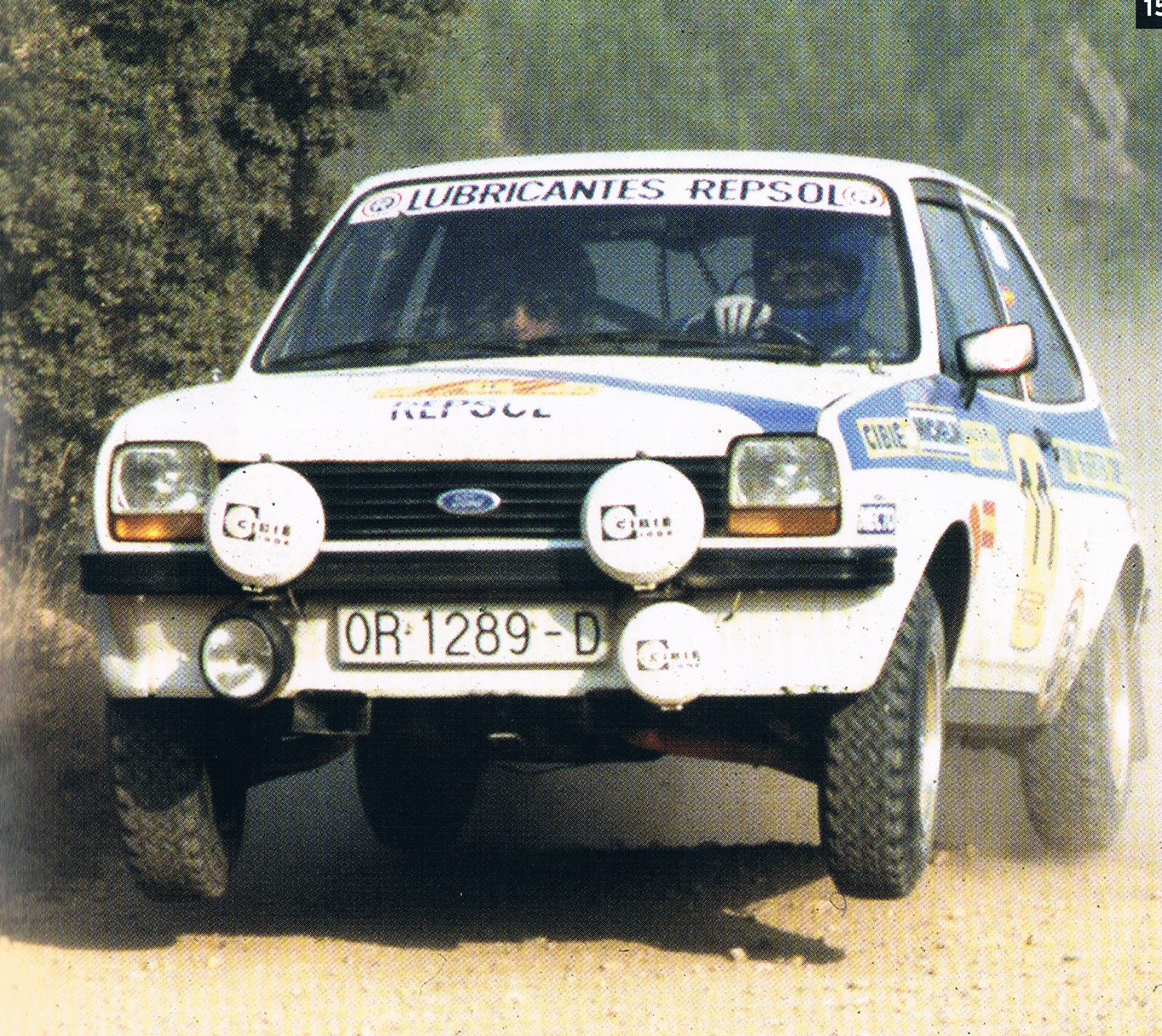 Alternative view of Ford Fiesta 1300 #11 P. de Sousa Rally 2000 Virajes 1978 (Ref. 259DC43) 1:43 Kit Car 43