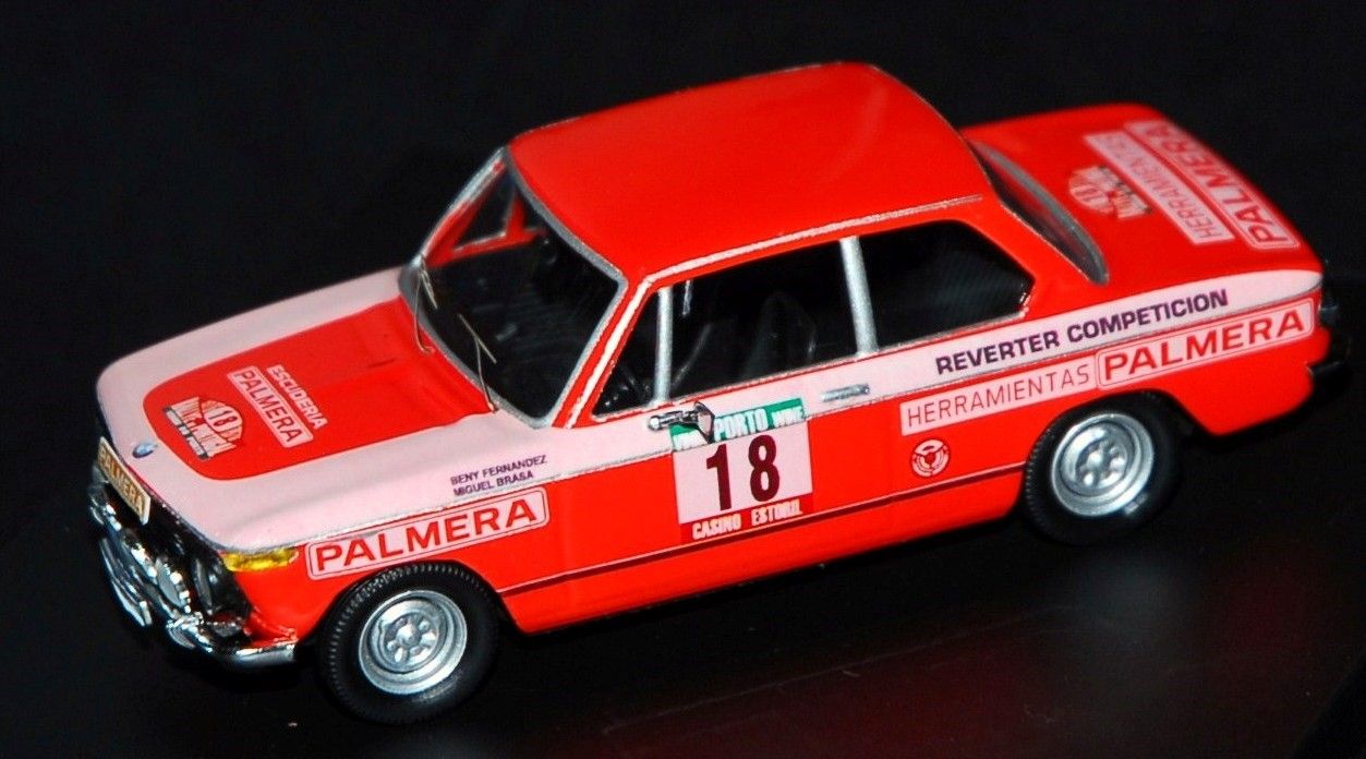 BMW 2002 Ti #18 "Beny" Fernández Rally Portugal 1976 (Ref. 271DC43) 1:43 Kit Car 43