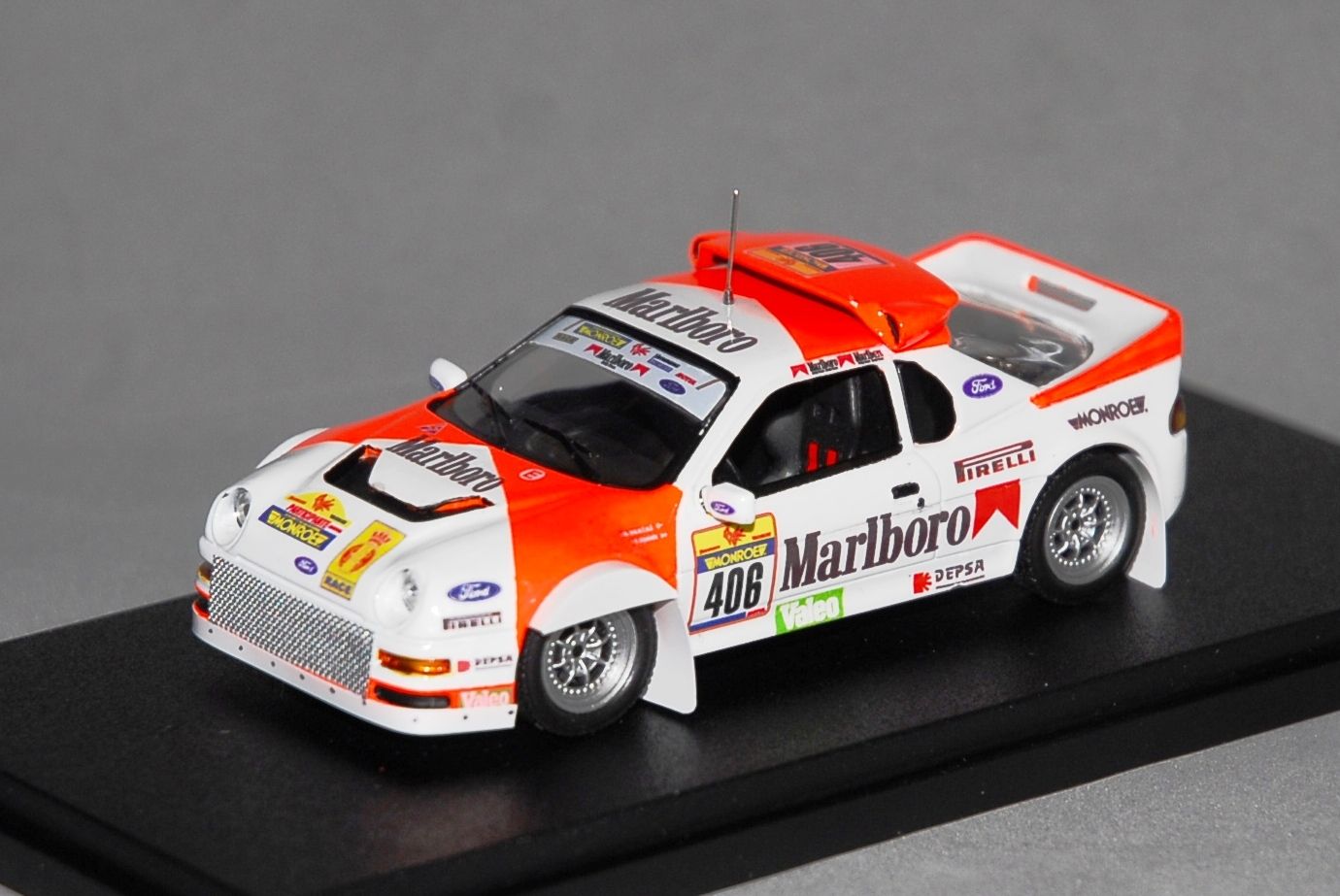 Ford RS200 #406 A. Zanini Baja Aragon 1986 (Ref. 274DC43) 1:43 Kit Car 43