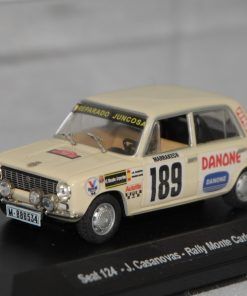 Seat 124 #189 J. Casanovas Rally Monte Carlo 1971 (Ref. 276DC43) 1:43 Kit Car 43