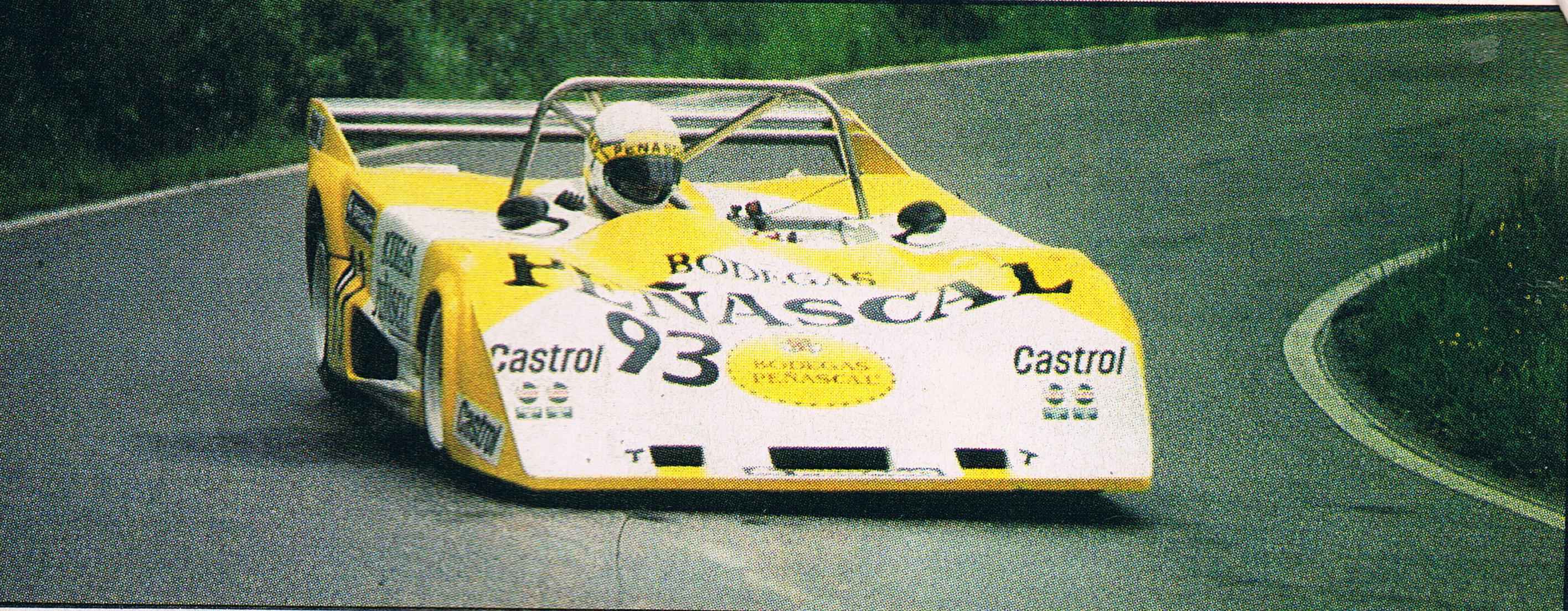 Alternative view of Lola T298 #93 "Bod.Peñascal" A. Vilariño Pujada al Montseny 1984 (Ref. 268DC43) 1:43 Kit Car 43
