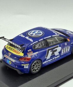 Alternative view of Volkswagen Scirocco GT24-CNG #117 Sainz/Al-Attiyah/de Viliers/Niedzwiedz Nurbrugring 2011 (Ref. 298DC) 1:43 Kit Car 43