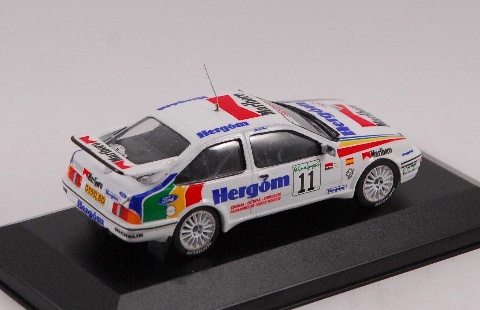 Ford Sierra Cosworth Gr. N #11 J. Puras Rally Corte Inglés 1988 1:43 Kit Car 43 - Image 2