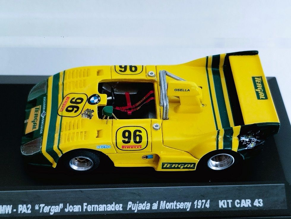 Osella BMW PA2 "Tergal" #96 Joan Fernandez Subida Montseny 1974 (Ref. 299KC43) 1:43 KIT CAR 43 - Image 2