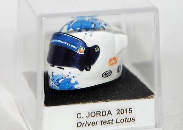 Casco Carme Jordà F1 2015 1:12 LJF