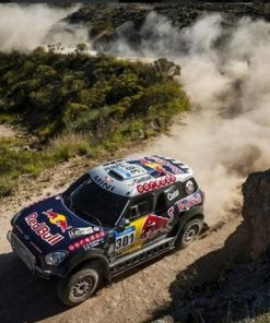 Alternative view of Mini All4 Racing #301 N. Al-Attiyah winner Dakar 2015  1:43 Kit Car 43