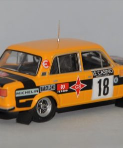 Alternative view of [CALCA ALPS] Seat 124 Especial 1800 Gr.4 #18 S. Cañellas Rally Montecarlo Histórico 2019 (Ref. 308DECA43) 1:43 Kit Car 43