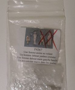 Set de 2 figuras (mas info en descripcion) 1:43 Jade Miniatures (F4367) (sin pintar)