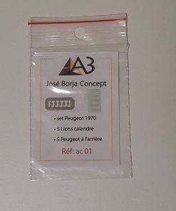 5+5 Logotipos Peugeot 1:43 A3 Concept