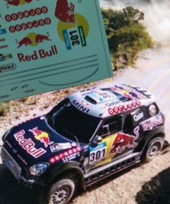 [CALCA ALPS] Mini All4 Racing #301 N. Al-Attiyah Winner Dakar 2015 (Ref.307DECA43) 1:43 Kit Car 43