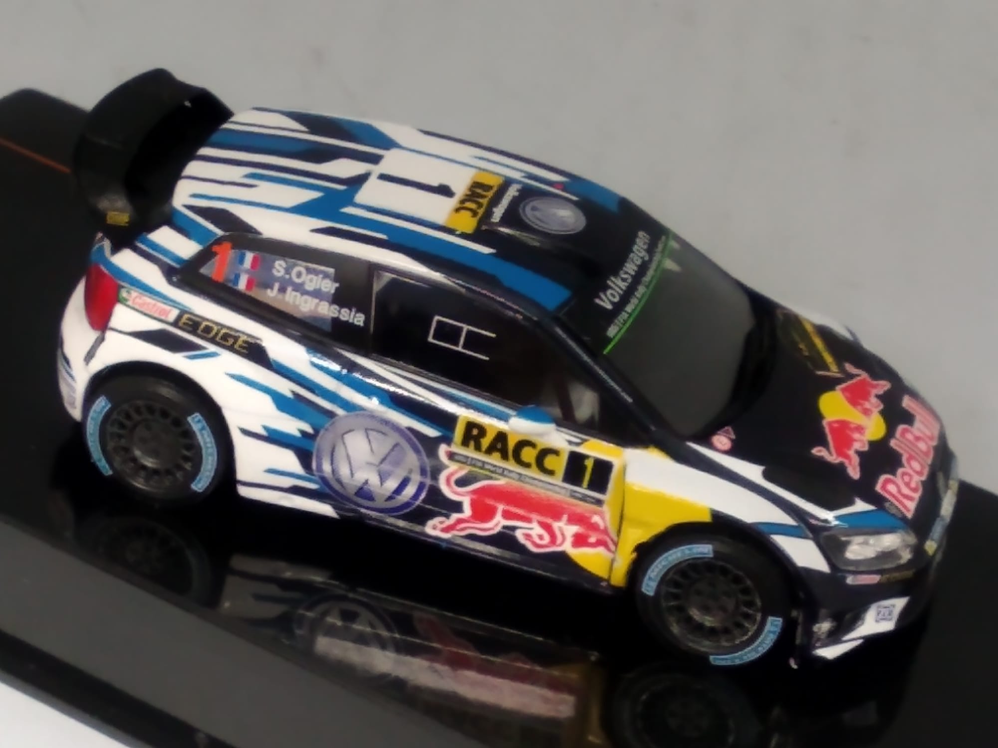 Volkswagen Polo WRC #1 S.Ogier Winner Rally Catalunya 2016 1:43 Kit Car 43 - Image 2