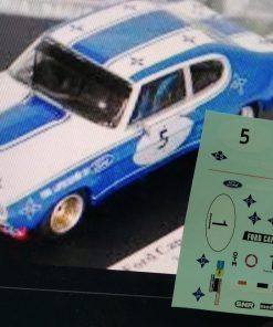 [CALCA ALPS] Ford Capri RS #5 Escud.Nacional "CS" A. Soler Roig 2 h. Montjuic 1971 (Ref. 233DECA43) 1:43 Kit Car 43