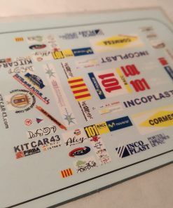[CALCA] Renault Clio Sport  #101 C. Puig Rally Catalunya 2007 1:43 Rallydraw