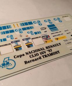 [CALCA] Renault Clio 16V #25 B. Tramont Copa Nacional Renault 1997 1:43 JAL43