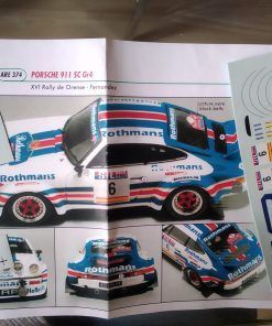 [CALCA] Porsche 911 SC #3 "Beny" Fernandez Winner Rally Orense 1981 1:43 Arena