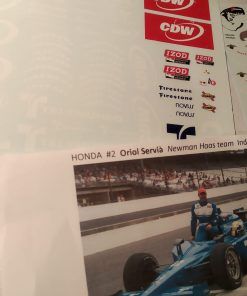 [CALCA ALPS] Newman Haas Honda #2 O. Servia Indy 2011 1:18 Kit Car 43