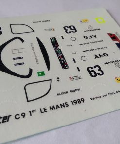 [CALCA] Sauber C9 #63 Mass / Reuter / Dickens Winner 24H Le Mans 1989 1:43 Starter