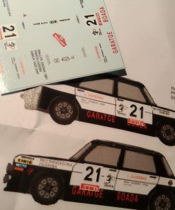 [CALCA] Simca 1000 #21 Prats Rally Osona 1981 1:43 Rallydraw