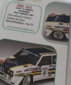 [CALCA] Fiat 131 Abarth Gr. 5 #6 P. de Sousa Rally Ourense 1982 1:43 Arena