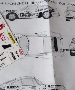 [CALCA] Porsche 911 #21 H. Toivonen Rally 1000 Lagos 1978 1:43