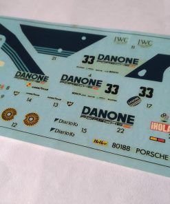 [CALCA] Porsche 956B #33 de Villota / Velez / Fouche 24H Le Mans 1986 1:43 Heller