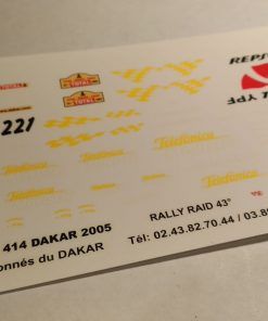 [CALCA] Seat Cordoba Dakar TDI #221 F. Gil Rally Paris Dakar 2002 1:43