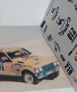 [CALCA ALPS] Range Rover Halt'Up "Camel" #210 S. Cañellas Paris-Dakar 1988 (Ref. 318DECA43) 1:43 Kit Car 43