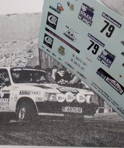 [CALCA ALPS] Talbot Samba Rally C. Bosch Tour de France Auto 1984 (Ref. 319DECA43) 1:43 Kit Car 43