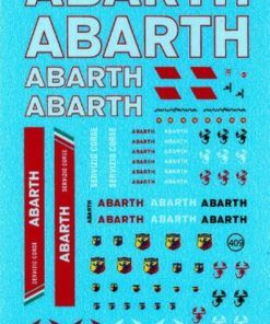 [CALCA] Logos furgoneta Abarth años 60  1:43 Tron [dev409]