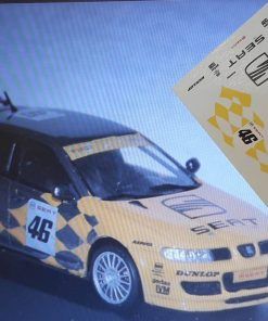 [CALCA ALPS] Seat Leon Super Copa 2002 Test Valentino Rossi (Ref. 320DECA43) 1:43 Kit Car 43
