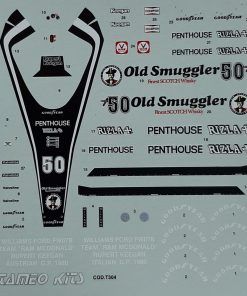 [CALCA] Williams Ford FW07B #50 R. Keegan F1 GP Austria & Italia 1980 1:43 Tameo Kits