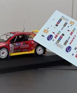 [CALCA ALPS] Peugeot 206 WRC #15 R. Triviño Rally Mexico 2008 (Ref. 329DECA43) 1:43 Kit Car 43