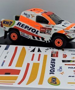 [CALCA ALPS] Toyota Hilux Overdrive #327 I. Esteve Dakar 2021 (Ref. 343DECA32) 1:32 Kit Car 43