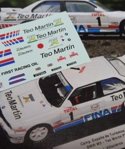 [CALCA ALPS] BMW M3 #1 J.I. Villacieros CET 1993 [primera parte de la temporada] (Ref. 337DECA43) 1:43 Kit Car 43